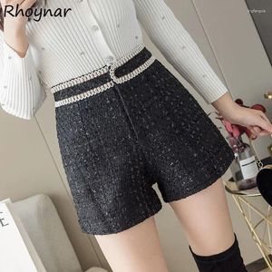 Dames shorts Women Patchwork Elegant High Taille Leisure Design Minimalistisch dagelijkse All-match aankomst aankomst Tedere Comfort Classic