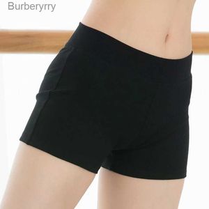 Damesshorts Damesshorts Dansshorts Katoen Lycra Dans Booty Elastische taille Strak Fitness Slank Skinny Dansshorts Sportshorts DancwearL231215