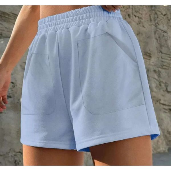 Pantalones cortos para mujeres para mujeres simples pamas suave algodón gran tamaño casual pantalones de playa de yoga deportes femeninos de pierna ancha
