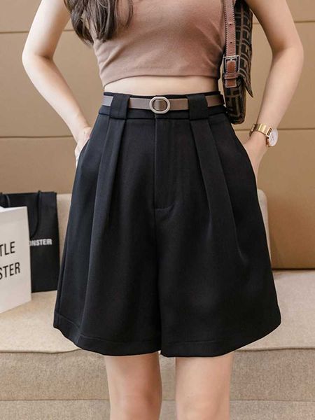 Shorts pour femmes femmes été décontracté nouveau 2022 mode Style coréen Streetwear tout match ample taille haute dames pantalons courts sur mesure Y2302