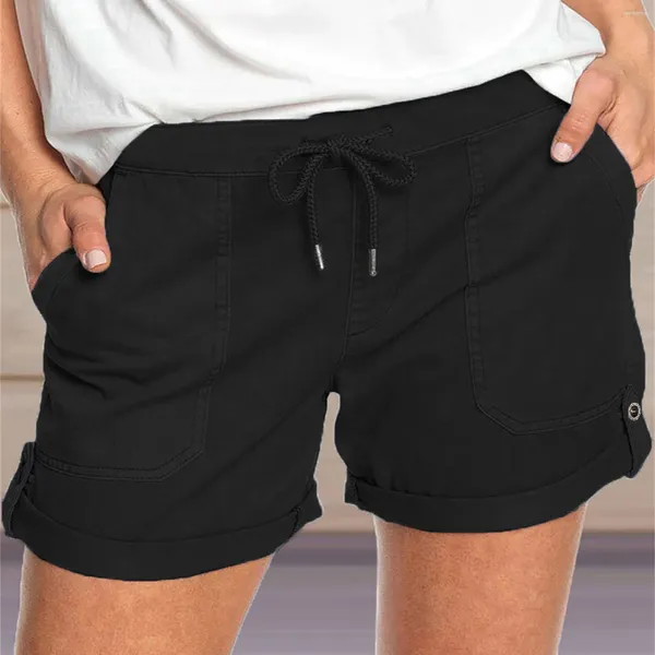 Shorts pour femme femmes tuniques hauts et chemisiers à manches courtes été solide vêtements de nuit droits pour les femmes ensemble tabliers