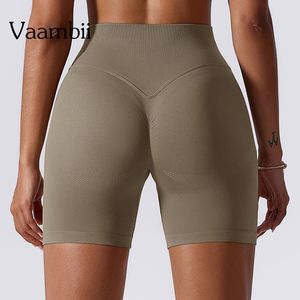 Shorts pour femmes Workout Shorts sans couture taille haute Scrunch Butt Shorts de sport Fitness Yoga Pantalon court Active Wear Gym Vêtements pour femmes 230711