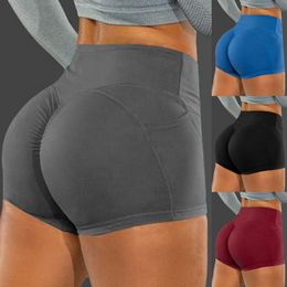 Shorts pour femmes Yoga Shorts de sport femmes taille haute élastiqué sans couture Fitness Leggings Push Up formation collants de course Fitness Shorts d'entraînement 230808