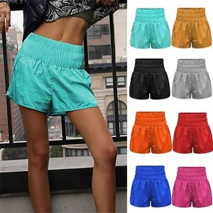 Shorts pour femmes Yoga Sport Shorts Femmes Taille haute Fitness Deportivo Pantalones Cortos De Mujer Gym Moda Szorty Casuales Running Sexy Workout Z230704