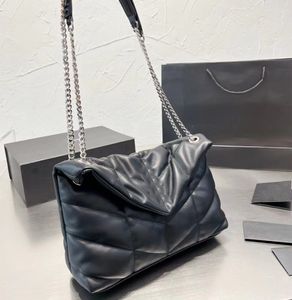 Sacs à bandoulière en cuir véritable pour femmes, sac de luxe de styliste, sacoche avec fil, sac à main