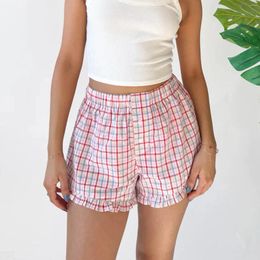 Vêtements de nuit pour femmes combhasaki y2k kawaii été shorts de pyjama décontracté d'été