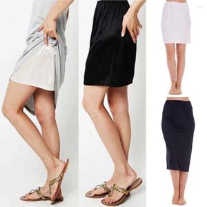 Vêtements de nuit pour femmes, sous-robe rafraîchissante, demi-slip confortable, jupe à enfiler, été