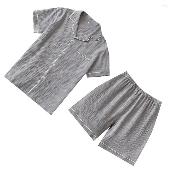 Vêtements de nuit pour femmes pour hommes shorts de pyjama masculin