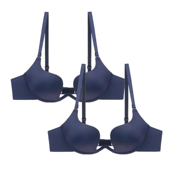 Vêtements de nuit pour femmes Lingerie de grossesse pour femmes Soutien-gorge arrière Petit sous-vêtements 2PC Beauté sexy Pantie vibrante en forme de U avec contrôleFemmes