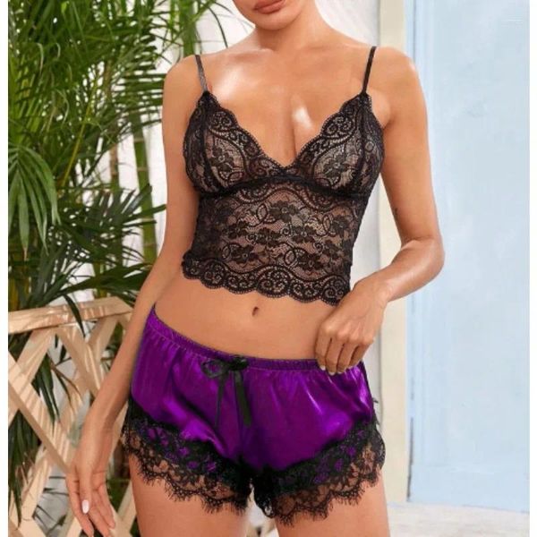 Lingerie sexy de lingerie féminine et américaine en dentelle de linge européenne et américaine