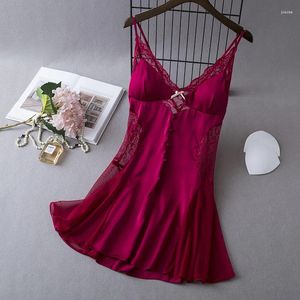 Vrouwen Nachtkleding Sexy Band Nachthemd Vrouwelijke Rayon Nachtjapon Loungewear Zomer Vrouwen Badjas Nachtkleding Thuis Kamerjas Lingerie