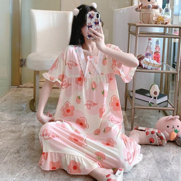 Pijama de seda de leche para mujer
