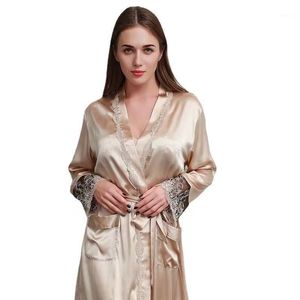 Estilo de prendas de sueño para mujer Estilo Silk Sirk Suspenders Sexy and Charming Corset Nightdress Camisón Servicio de casa de dos piezas