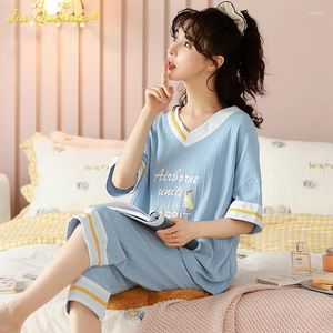 Vêtements de nuit pour femmes Sukae Pyjama Set Femmes PLUS TIGHNES PRINCES SUMPRES SUMPRIE