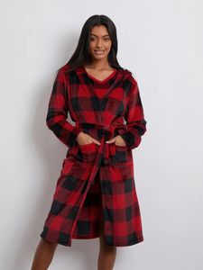 Vêtements de nuit pour femmes 3 pcs pyjamas Set hiver sans manche