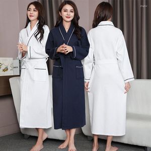 Dames slaapkleding Winterjurk Winterjurk Sexy vrouwen Bathrobe Unishown Nightgown Warm Long Sleeve Nightwear Girls El Cotto Huiskleding