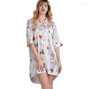 Camisón con botones para mujer