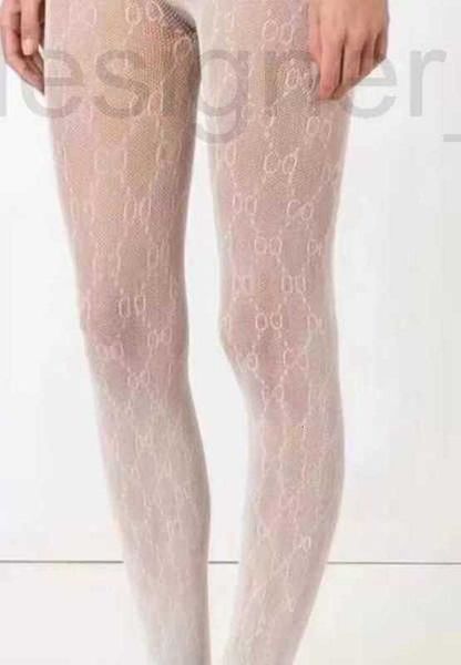 Calcetines de Mujer Medias Elegantes de Encaje Negro - Leggings de Malla Sexy Transpirables, Medias de Seda Suave con diseño de Letras Huecas, Moda Delgada DBE5