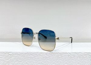 Dames vierkante zonnebrillen Designer Big Frame Mens Sun Glazen voor reisbriefontwerp Eyewear