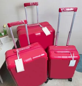10a Designer koffer mode trolley case bagage mannen vrouwen internaatcase aluminium magnesiumlegering 30 26 21 inch grote capaciteit reizen en vrijetijdsbagage