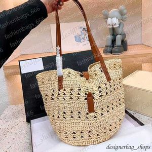 Straw Handtassen Dames Designer Tassen Raffia Strawtassen Holle emmertas Stijl Dames Beachtassen De draagtassen Winkelzakken Schoudertassen Crossbody Bags23501