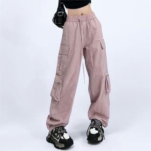 Pantalones cargo casuales de hip-hop callejero para mujer