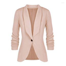 Vrouwen Pakken 2023 Lente Herfst Mode Blazer Jas Vrouwen Pak Europese Werk Ol Dunne Lange Mouw Mujer Bovenkleding 11