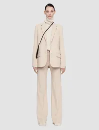 Costumes pour femmes Alessandra Rich Suit Manteau Mode de banlieue Personnalisation haut de gamme
