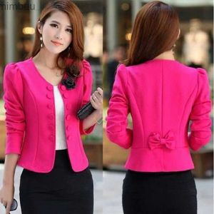 Costumes de femmes Blazers 2023New Coups courts pour femmes Blazer femme chic et veste élégante manteau féminin vêtements coréens luxe Traf Zevity C240410