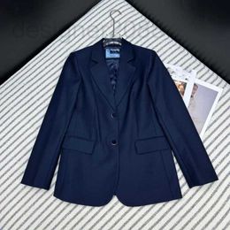 Costumes pour femmes Blazers designer 23 New Temperament Celebrity Style, Age Reducing, Slim, Fashion and Polyvalent Polo Collar Suit Coat for Women GWLT