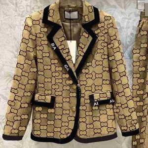 Costumes pour femmes Blazers designer B79 mode femmes costume vêtements blazers Double G printemps nouveaux hauts EK3Z