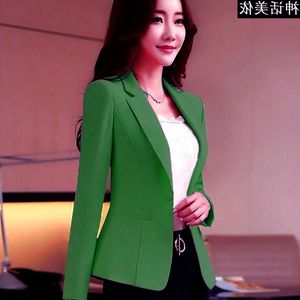 Costumes de femmes Blazers Femmes Blazer Blazers Blazers Lady Office Travail Travail Pockets Vestes Coat Slim Femmes Blazer Femme Vestes Femme Blazers 230311