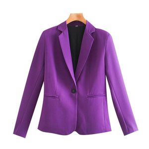 Damespakken Blazers Vrouwen Blazer Jas Mode Kantoorkleding Basic Vintage Lange mouw Zakken Vrouwelijke 2023 Bovenkleding Chique Tops