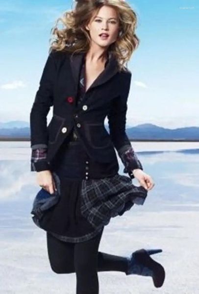 Costumes femme créateur de mode pull en laine grande taille ajouré broderie couture Cardigan laine Tweed manteau minceur