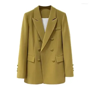 Damespakken Koreaanse grote maat blazers voor kleding 2024 Spring Autumn Suit Jack Kantoor Lady Top Casual Britse Blazer Coats