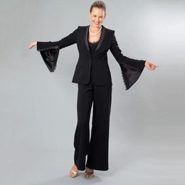 Damespakken Laatste damesbroeken Pak tweedelig 2023 Slim Ladies Blazer Jacket met hoogwaardige op maat gemaakte gemaakt