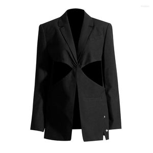 Costumes pour femmes SuperAen 2023 taille creuse Design Blazer costume coréen haut à la mode Style manteau