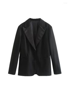 Costumes pour femmes femmes 2023 mode robe complète Style Blazer manteau Vintage bouton unique à manches longues vêtements d'extérieur pour femmes Chic hauts