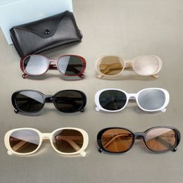 Gafas de sol para mujer, gafas de sol de diseñador a la moda, gafas de sol de lujo de alta calidad con marco ovalado, gafas de protección UV