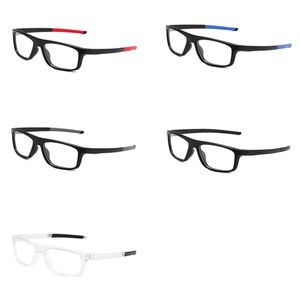 Lunettes de soleil pour femmes Lunettes d'ordinateur transparent hommes Cadre carré