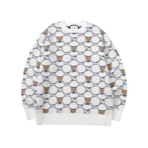 Damessweater Designer-hoodie Herfst/Winter Unisex Ronde hals Trui met lange mouwen en klein berenprintpatroon Modieus