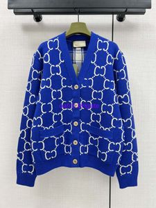 Damestrui Designertrui Sportkleding G Letter Bedrukt Paar Dezelfde gebreide trui Kleding High Edition Dubbelzijdig Draagbaar Design Vest Jas 408