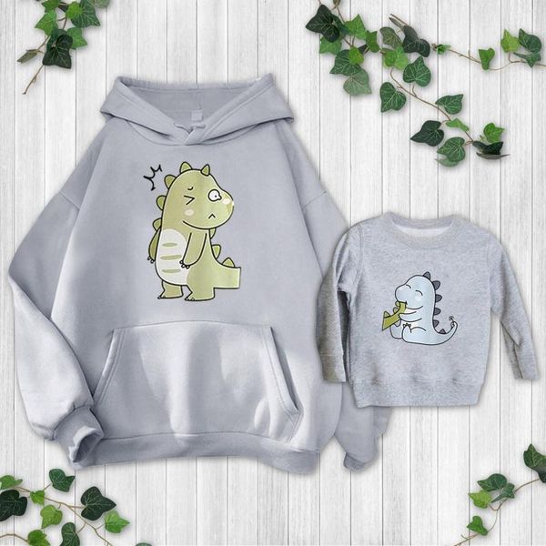 Pulls pour femmes 2023 famille sweat dessin animé impression 3D mode hauts pullover Streetwear survêtement année Look