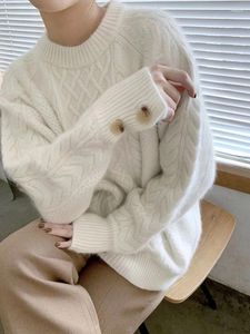 Damessweaters 23 Herfst/Winter Casual retro-mode trui