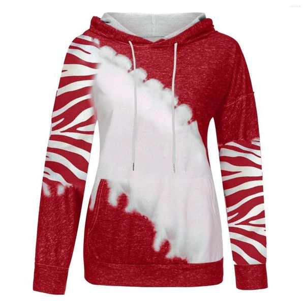 Suéteres para mujeres Otoño e invierno Sweater de manga larga de gran tamaño Tie Dye Dye estampado Bloque de color Ligero Ligera Mujeres