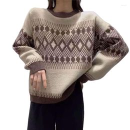 Frauen Pullover Herbst Und Winter Pullover Koreanische Druck Chic Alle-spiel Pullover Kurze Weibliche Wn