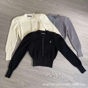 Dames truien herfst/winter bubbel mouw pullover gebreide trui simple fit show dunne temperament veelzijdige top