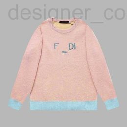 Damessweaters Designer gloednieuwe trui Gebreid vest voor dames Geometrisch jacquardpatroon Zwaar werk Borduren Letter Log Puur katoen Unisex