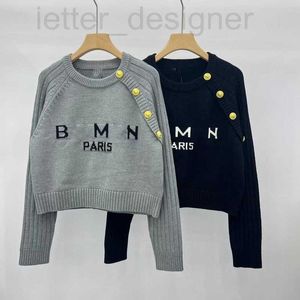 Ponts de femmes Designer Luxury Bl haut de gamme Nouveau créateur Challe de créateur Femmes Femmes d'hiver automne rond Cou à manches longues à manches longues