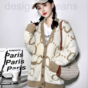 Pulls pour femmes Designer Hommes Femmes Senior Classique Loisirs Mohair Laine Mélange Cardigan Automne Hiver Garder au chaud Choix confortable Un vêtement de haute qualité DFHC